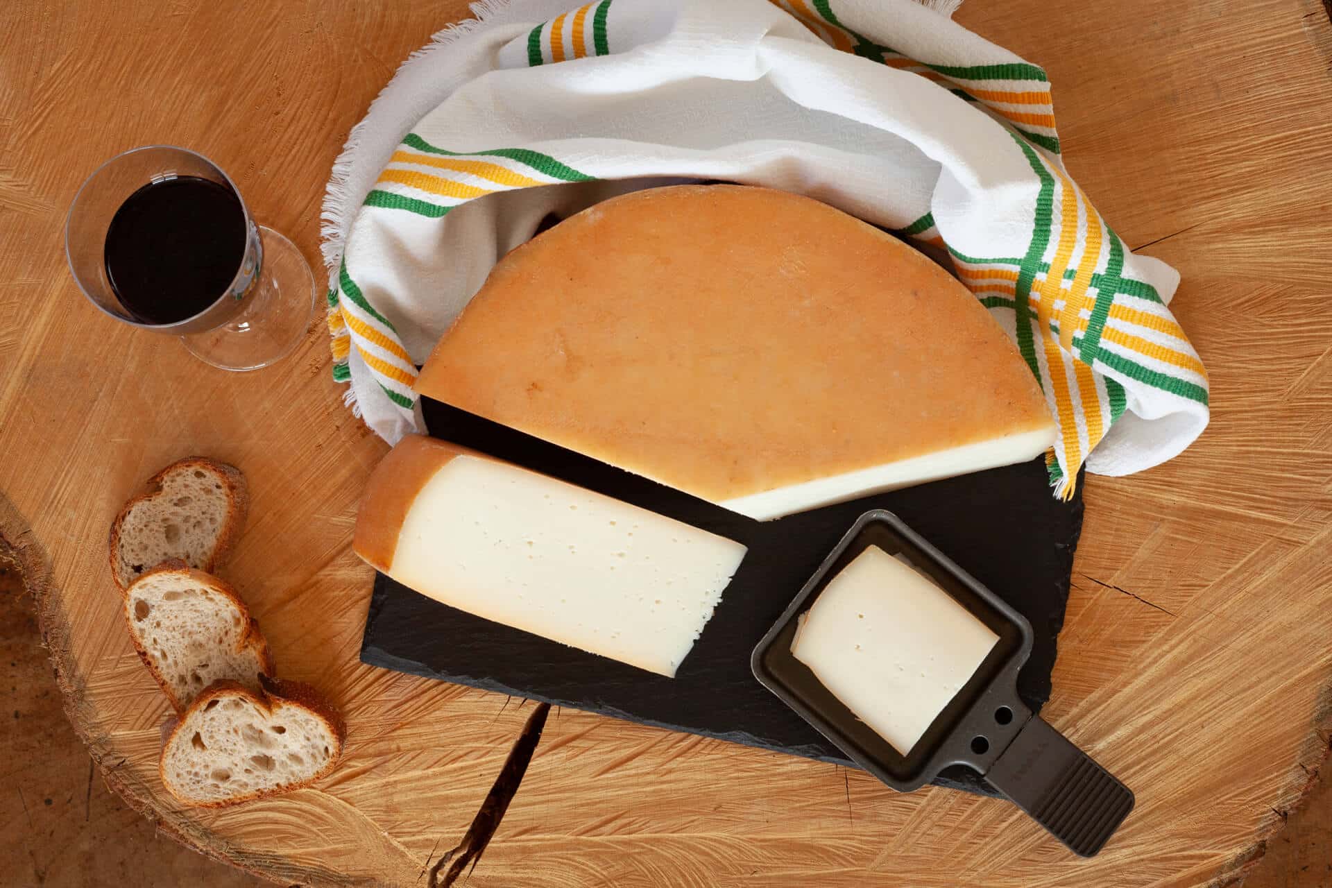 Raclette de fromage - 1 Portion de 250 Gr (1 Personne)